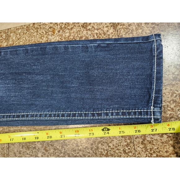 Premier 5/6S (30x27.5) Skinny Boho Luxe Denim Western Bling Cowgirl Mid-Rise - Picture 4 of 9
